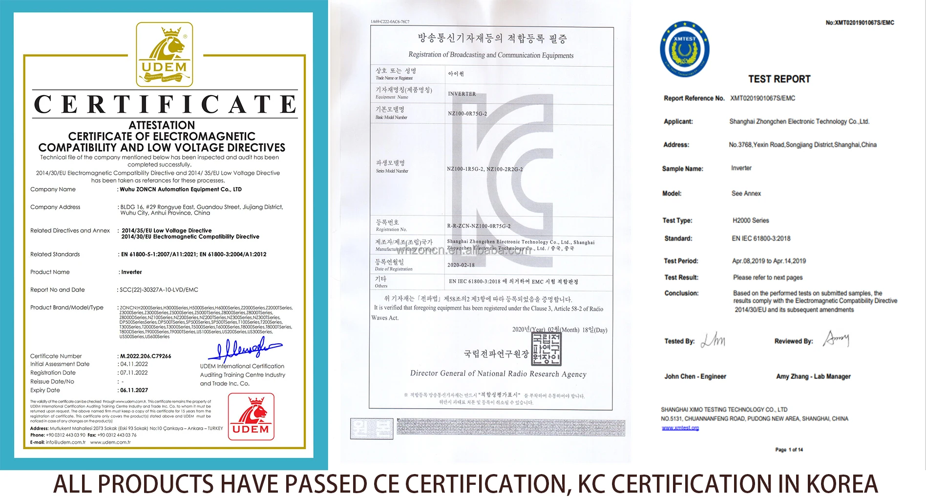 Zoncn T9000 Series With Sto Function Vfd Low Frequency Inverter Ac For