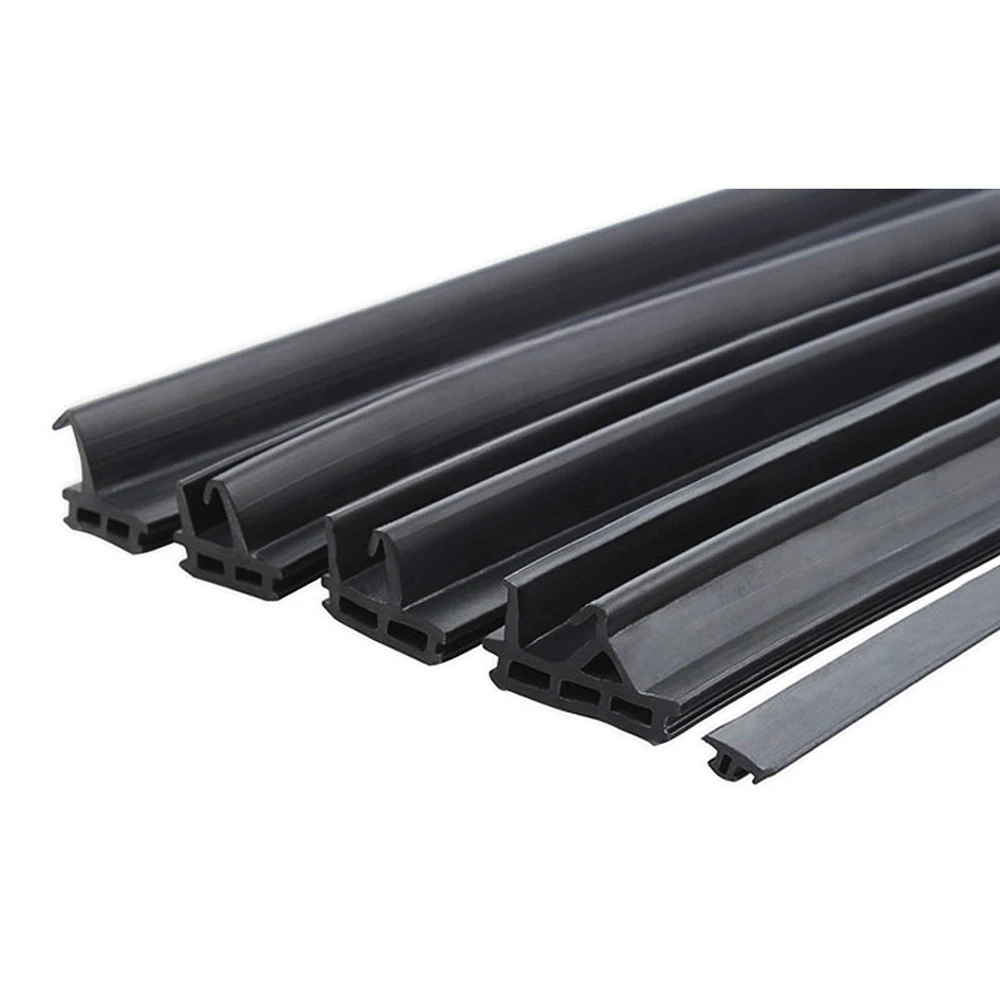 Car Door Edge Rubber Weatherstrip Pillar Sealing Good Oil Resistance NBR EPDM FKM Silicone Flat Rubber Seal Strip