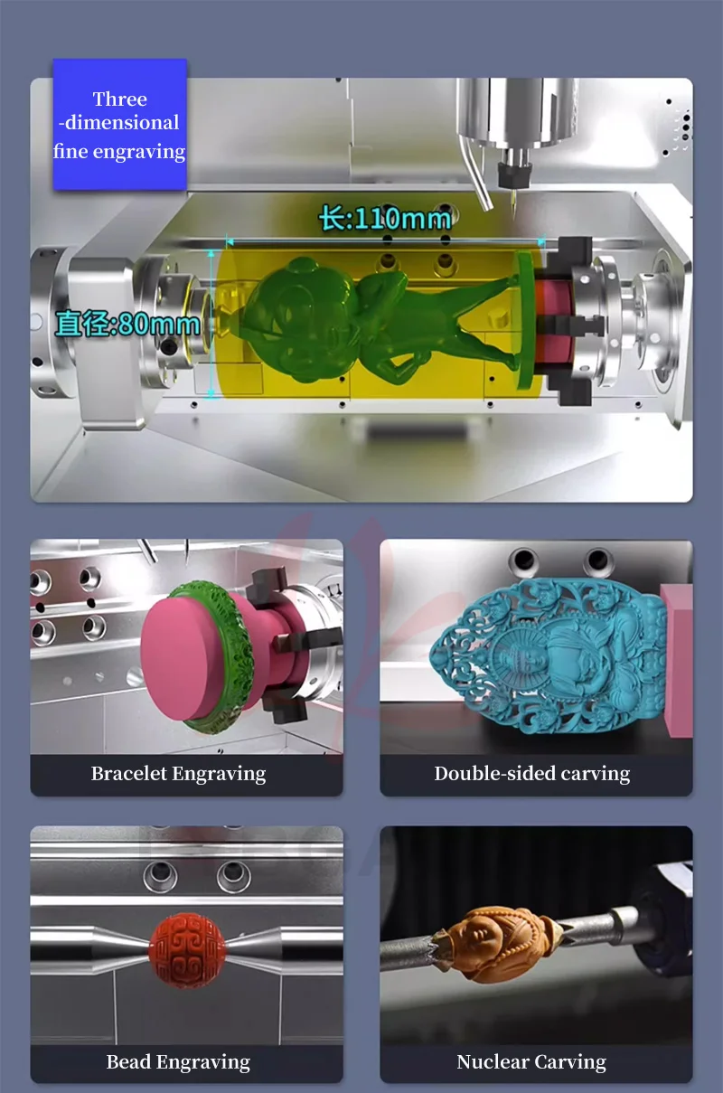 ジャンクジャーナル✤『La Felice』 LY FK30 Enclosed CNC Engraving Machine for Jewelry & Gem Cutting
