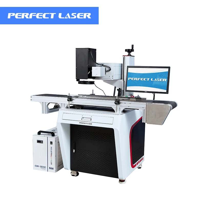 CCD Camera Automatic Visual Positioning System Industrial UV Laser Marking Engraving Machine