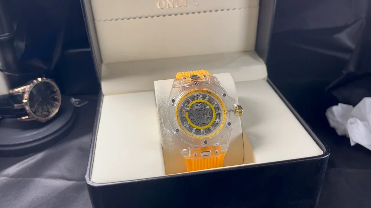 Onola On3836 Mechanical Automatic Wrist Watch For Men With