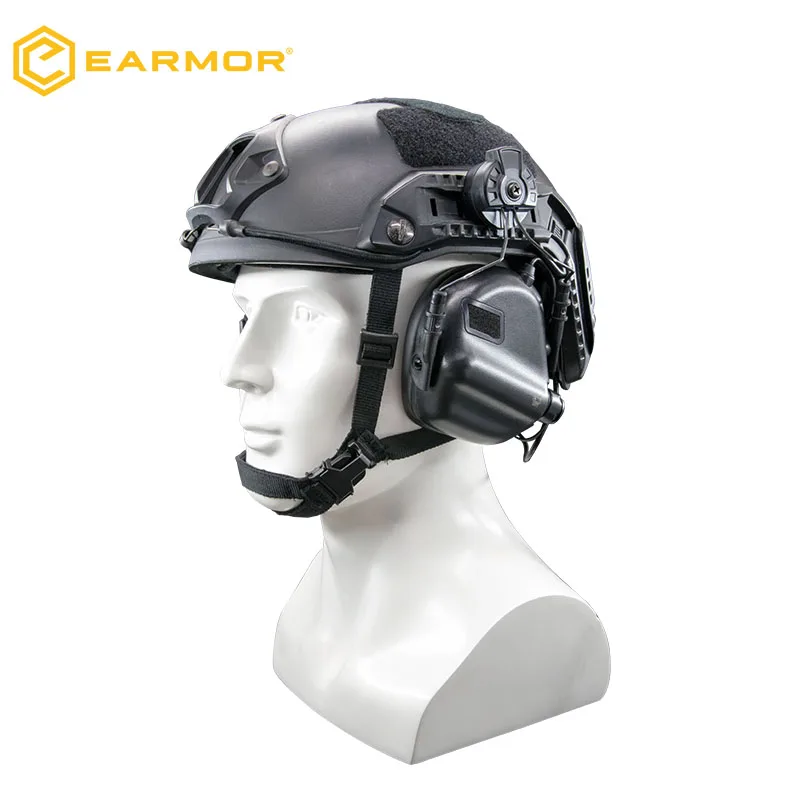 OPSMEN Tactical Earmor M32H MOD3 Electronic Hearing Protector TW Helmet Mount 