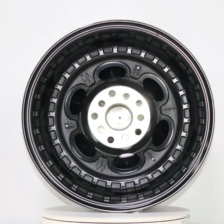 15インチ クロームメッキ クラシックカー スムージー スチールホイール