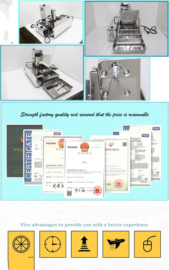 Electric Mini Automatic Donut Maker Donut Machine for Sale - Image 5
