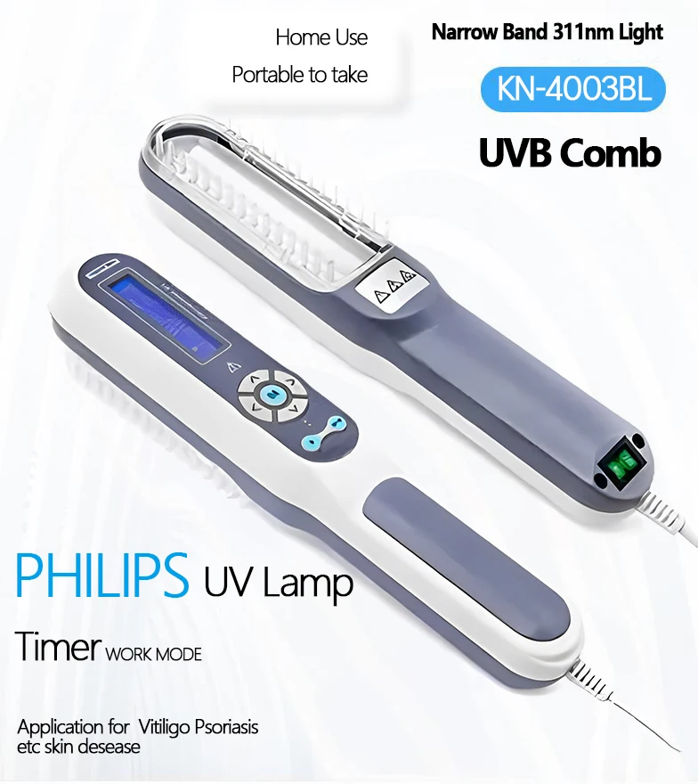 Kernel Uvb Medical Stable UV Lamp UVB Phototherapy KN4003BL Light and Portable Uvb Lamp