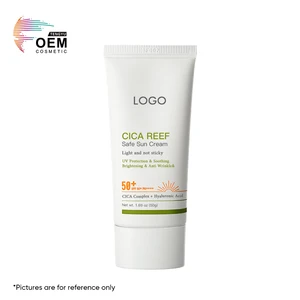 China Factory Prevents Sunburn Reef Friendly Anti Wrinkle Hyaluronic Acid Sunscreen with Spf50+ Pa+++ for All Skin Types