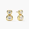 Flat8Ear studs[KYellow]