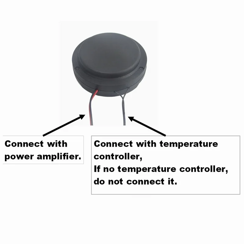 3.5 Inch Sound Vibration 20w 6 Ohm Exciter Transducers Massage Speaker