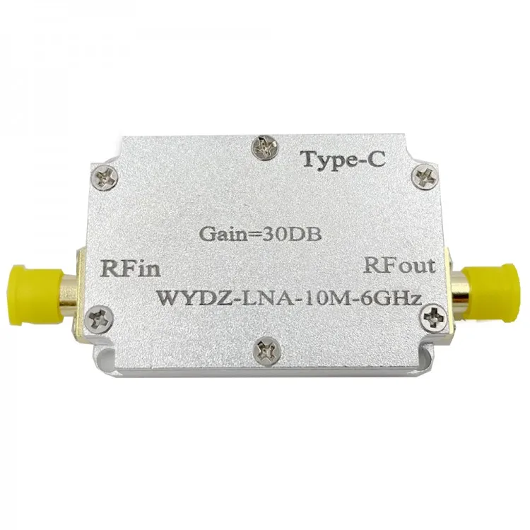 10M-6GHz Low Noise Amplifier Gain 20DB LNA RF Signal Driving Receiver Front End 