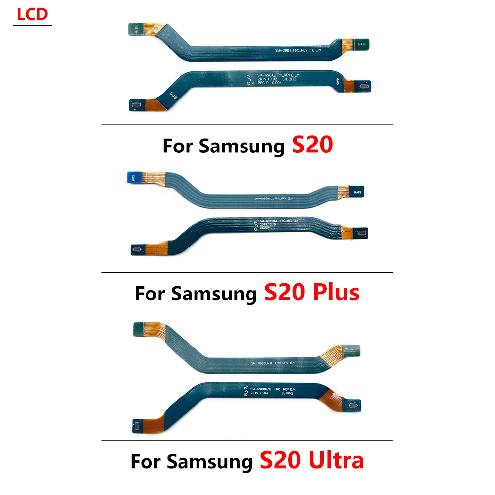 Wholesale Main Board FPC LCD Display Connect Mainboard Flex Cable for Samsung Note 10 Plus 5G Lite Note 20 S10 Plus S20 Fe