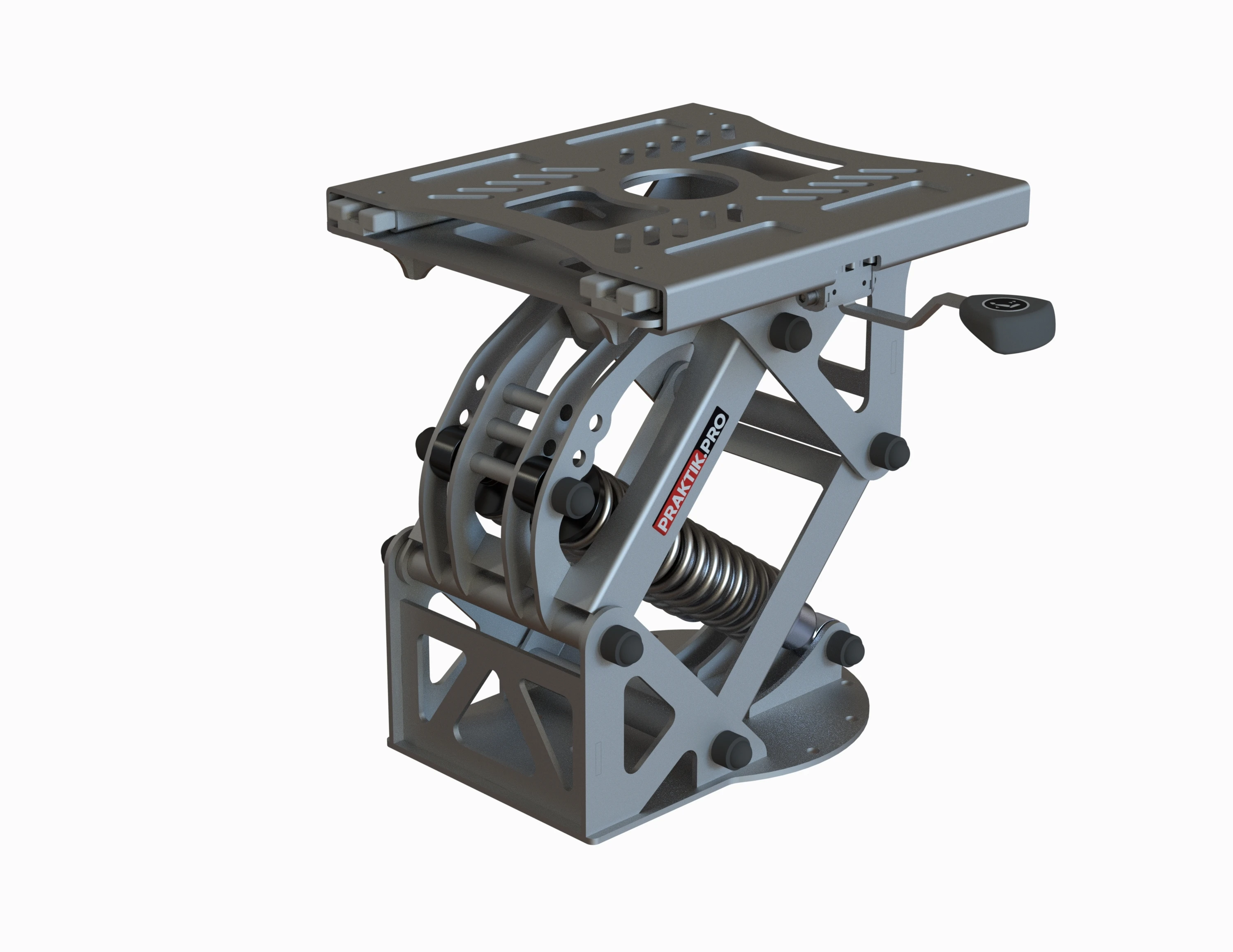 Boat Seat Suspension Shock Absorber Pedestal "praktik 300s" Boat Seat