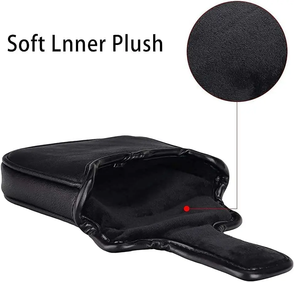 Yopral Golf Head Covers Elephant Texture Embroidery Synthetic Pu