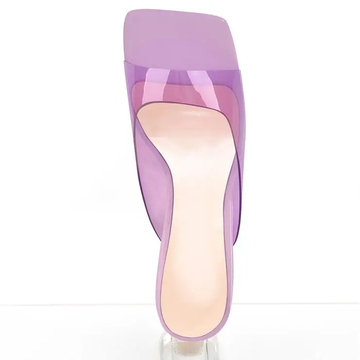Sandalias Tacón Purple - Doble Valentia