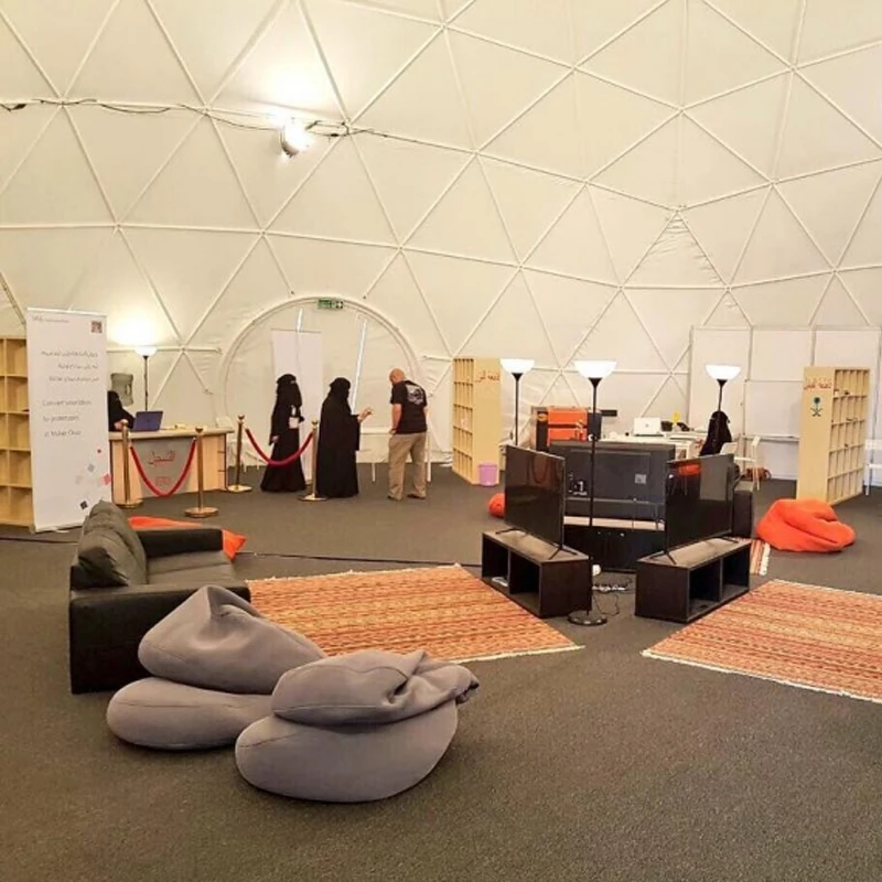 Geodesic Dome 25M  Waterproof Large Event Tent for Promotion