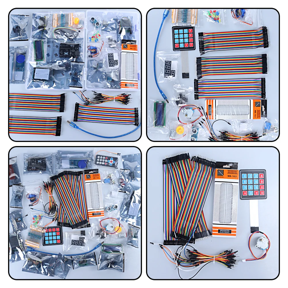 Tscinbuny Ultimate Electronics DIY Education & Maker Kit Starter Kit with Electronic Modules and Boards for Learning