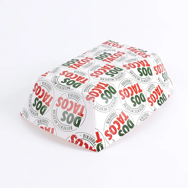 Factory Price Customized Small Size Fast Food Food Grade Packaging Art Paper Box With Your Logo supplier