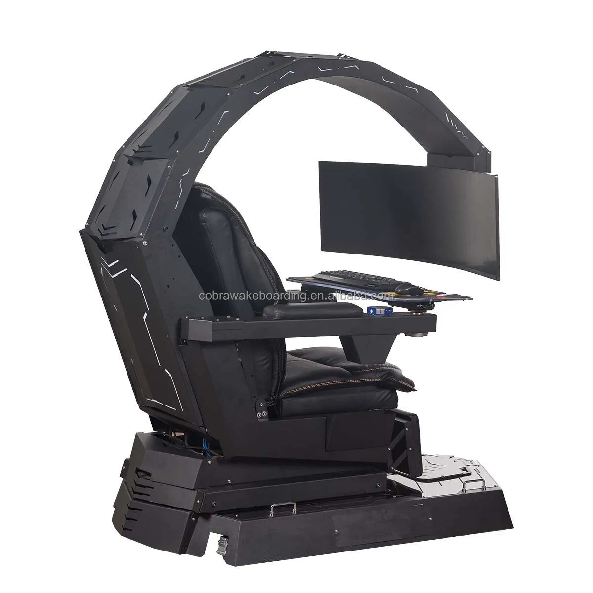 Iw-r1 Zero Gravity Reclined Workstation Chair Iw Ir Gimi Cockpit For ...