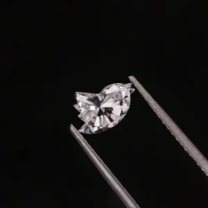 Hot Selling Lab Grown Loose Diamonds Bird Shape Ethical Gemstone Engagement Jewelry VS VVS Grade IGI Certified From India