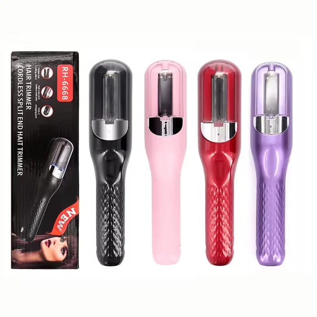 2 in 1 Split Hair End Trimmer Cutting Usb Charging Hair Split Clipper Portable Rechargeable Cordless Hair Trimmer