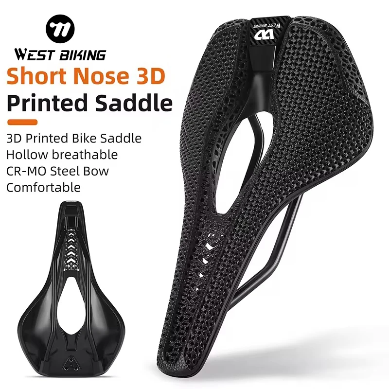 WEST BIKING – siège de vélo de route imprimé en 3D, selle