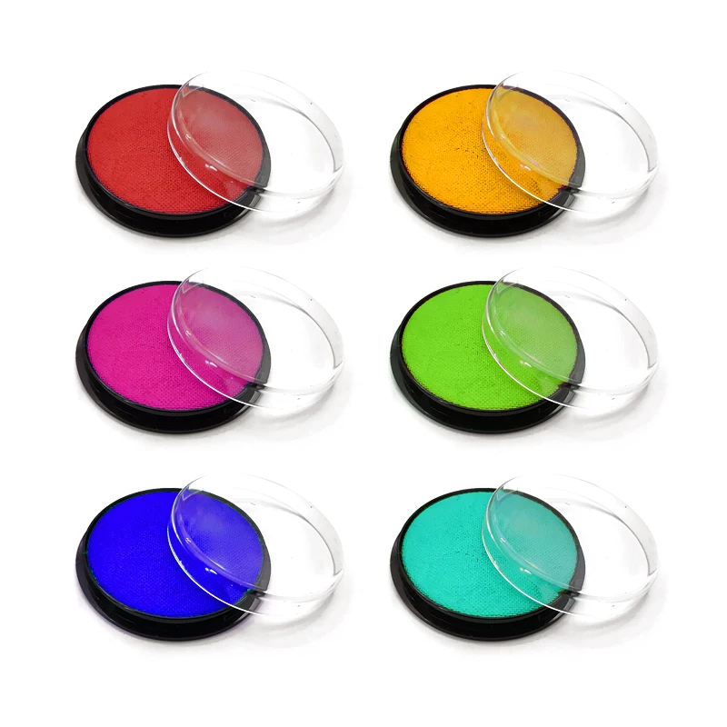 Оптовая продажа частная торговая марка на водной основе самая популярная неоновая краска для лица красочная тела