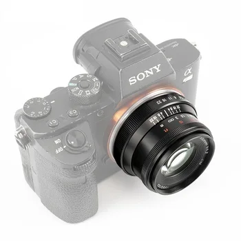 7Artisans 35mm F1.2 II APS-C Manual Focus Lens Prime Lens Large Aperture for E/FX/EOS-M/M43 Mount Camera Sony A6600/A6500/A6300 product image