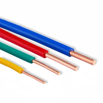 1-10mm² H07Z-U Building Wire Halogen-Free Single Core Solid Copper LSZH Insulated 450V for Household Building 100m