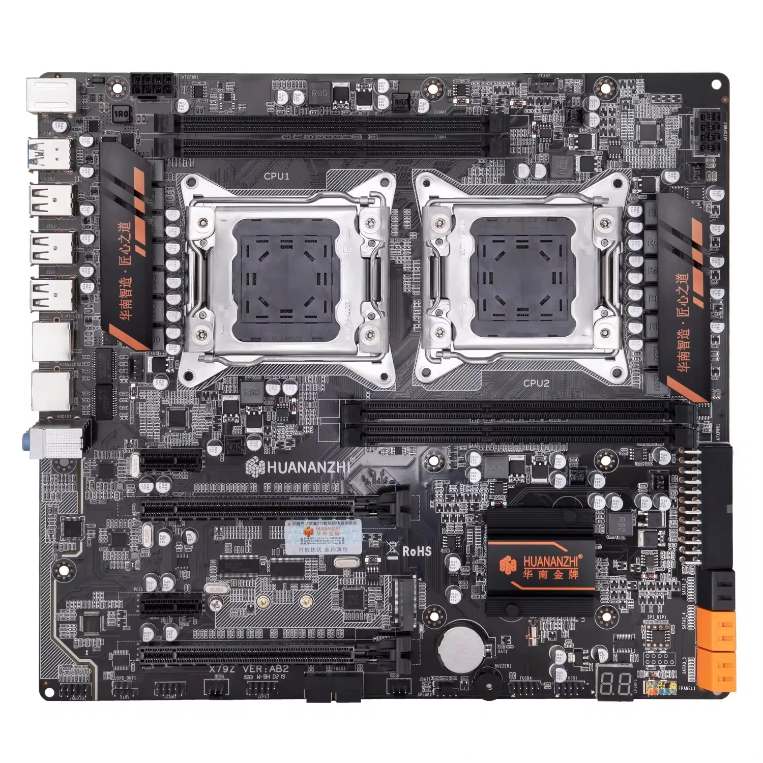 Huananzhi X79 X79 Dual Cpu Motherboard Huananzhi Popular X79 8d Dual