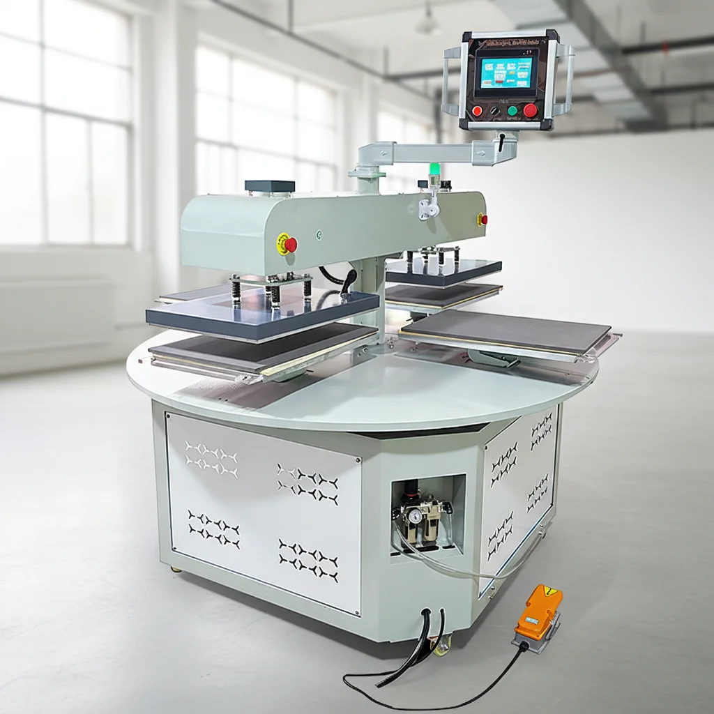 Industrial Automatic Mechanical Heat Press Machine Digital Sublimation for Textile Garment