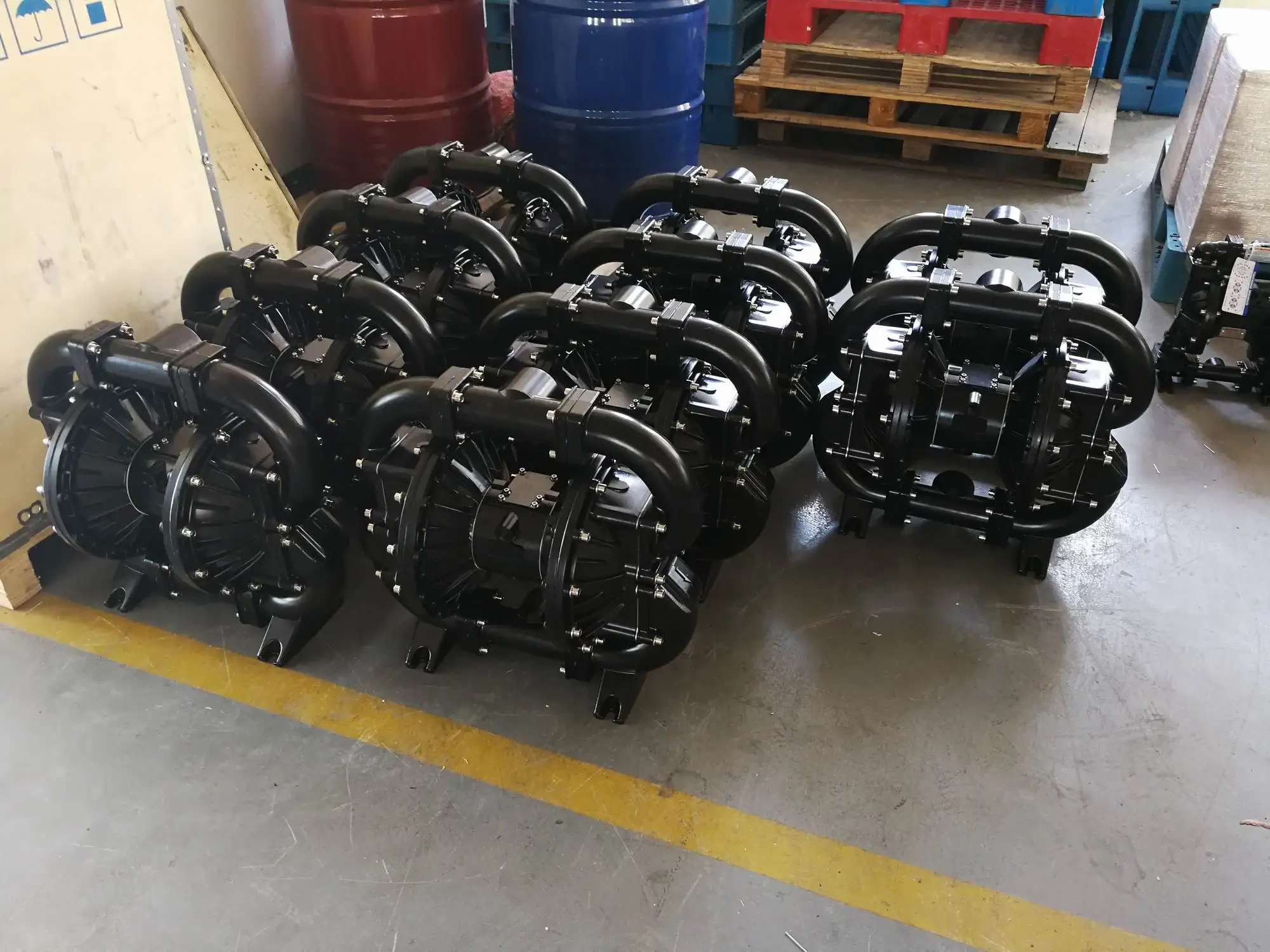 MK Series Aluminum Alloy Polypropylene Flap Valve Diaphragm Pump Sample for Waste Water Industry