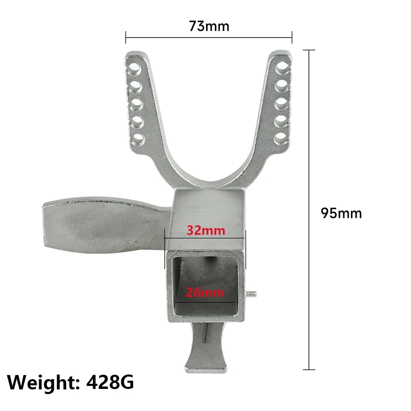 DIY Metal Slingshot Accessories Sliding Module Strong Rubber Band Mechanical Slingshot Accessories
