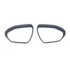 Rearview mirror rain guard - carbon fiber texture - plastic
