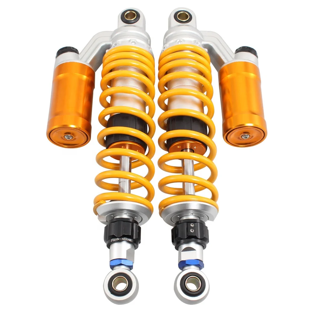 BlackGold Anngo 280mm 11 Pair Air Shock Absorbers Clevis Fit Scooter Moped Rear Suspension 