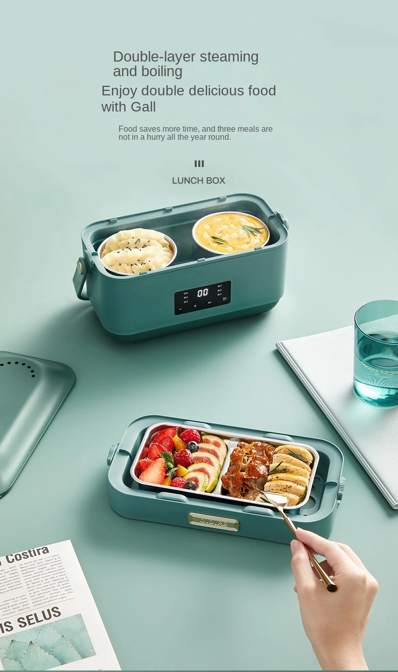 Factory Custom Electric Bento Box Heater Office Heatable Cooking Lunch ...