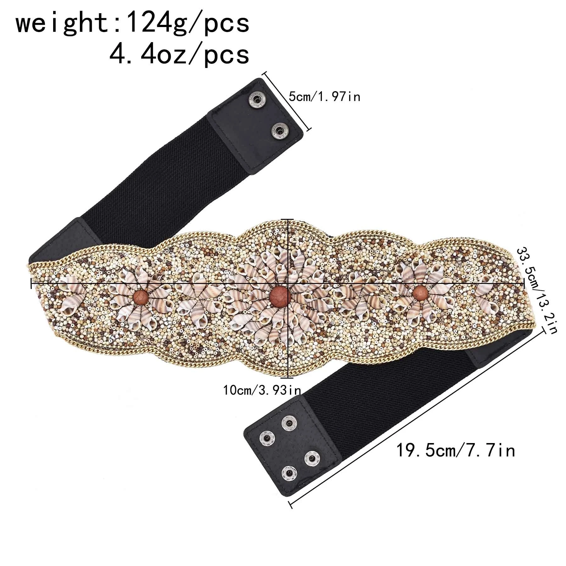 Alibaba.com: idealway N-8017 Elastic Bohemian Women Conch 