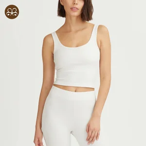 Boxin Custom Essential Ribbed tank Womens Stretch Fabric Sexy  Tank Tops for Women