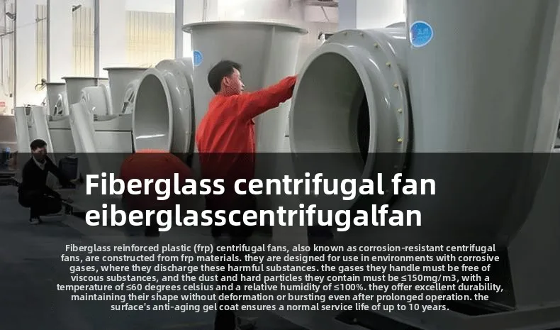 Centrifugal Fan, FRP, 380V - detail 12