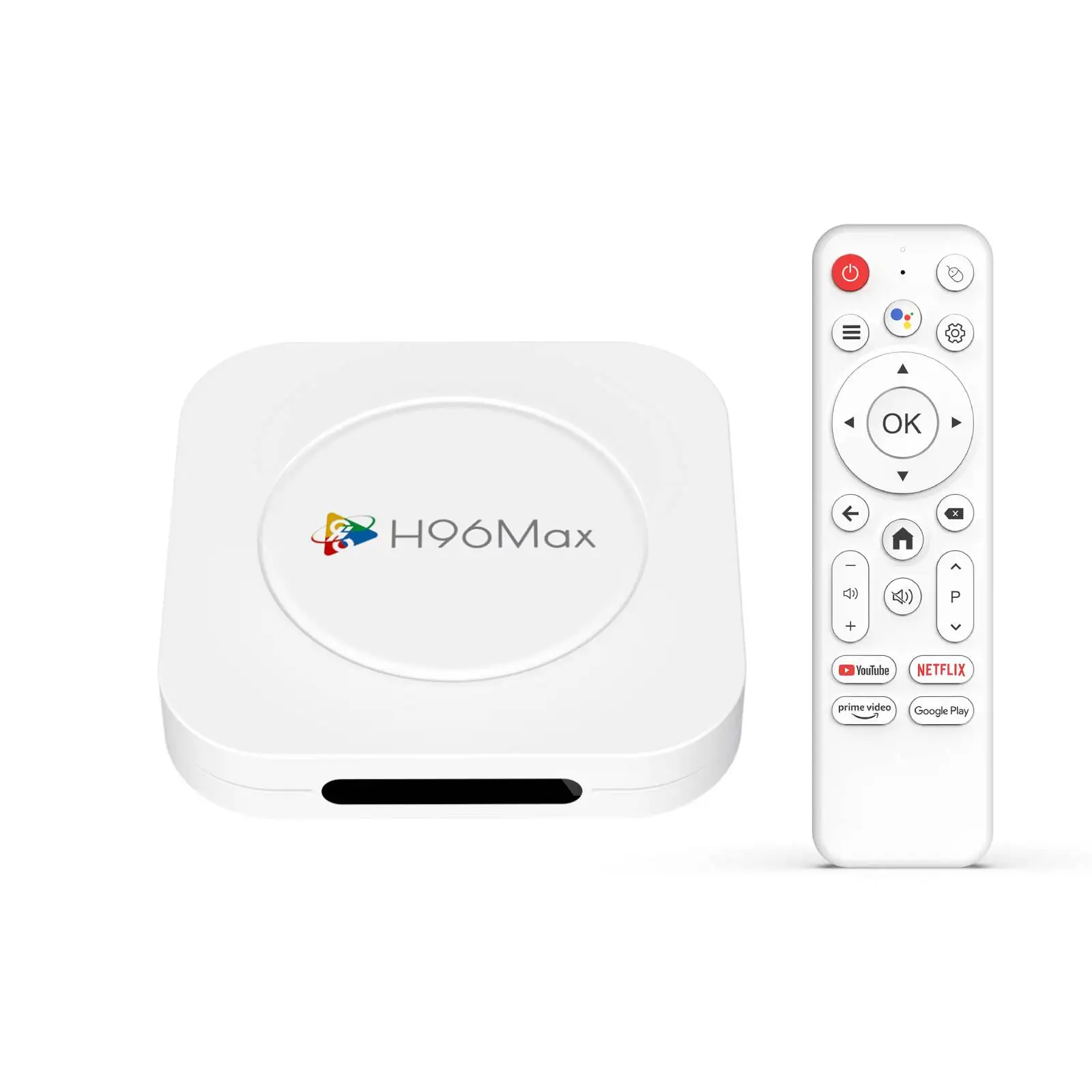 H96 Max M1 Plus TV Box - Quad Core Android 14 Media Player