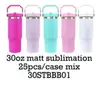 30 stbbb01 30oz opaco sublimazione 25 pz mix
