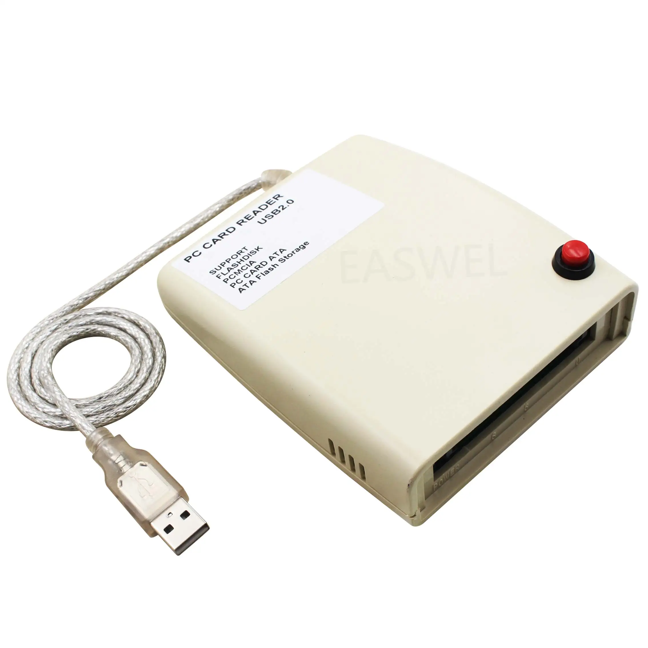 USB to 68 Pin ATA PCMCIA Flash Disk Memory Card Reader