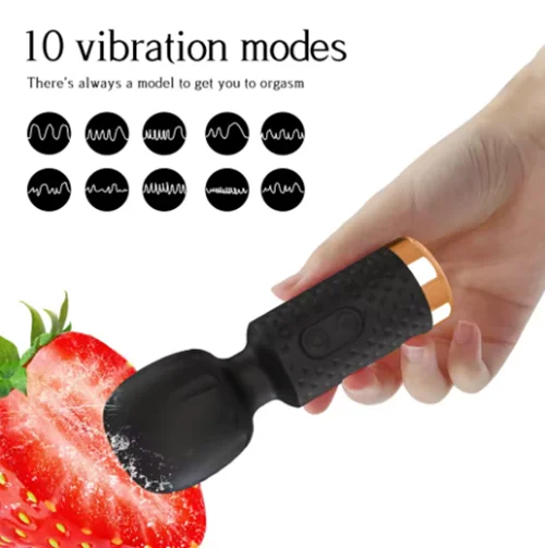 Customized Logo Mini Portable Multi-Function Japan Sex Toys Av Vibrating Dildo Adult Massage Products Vibrator for Women