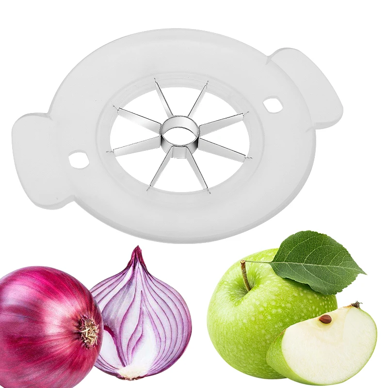 Кухонные аксессуары портативная овощерезка Овощечистка резка яблок из нержавеющей стали с основанием