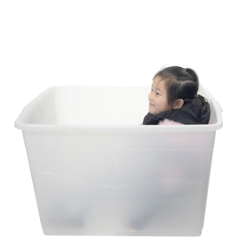 150L Over Size Large Storage Box & Bins, Big Clothing Storage Container