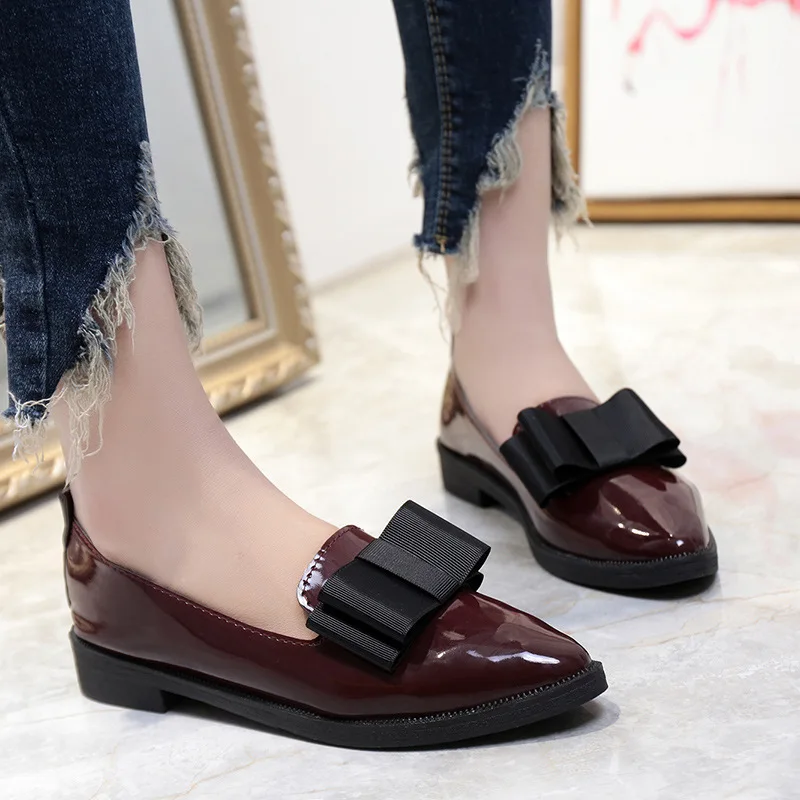 2023 Wholesale Elegant Comfortable Slip On Pump Shoes Ladies Casual Pu ...