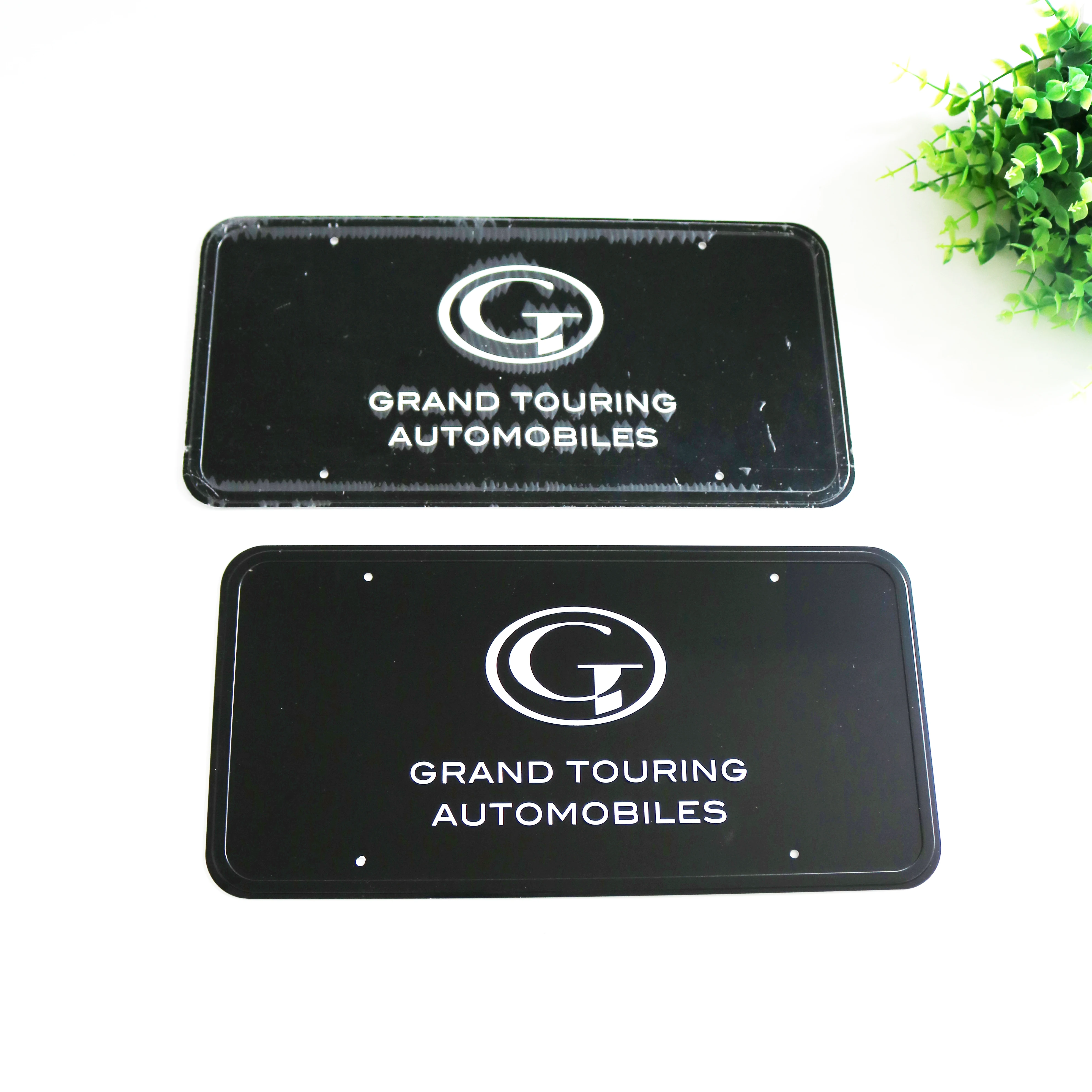 
 Заводская цена OEM индивидуальный дизайн декоративный винтажный автомобильный номерной знак тисненый номерной знак для автомобиля  