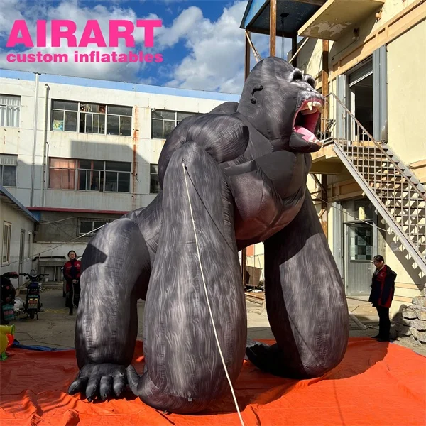 Realistic Inflatable Gorilla, Cheap Inflatable Monkey Gorilla for Advertising