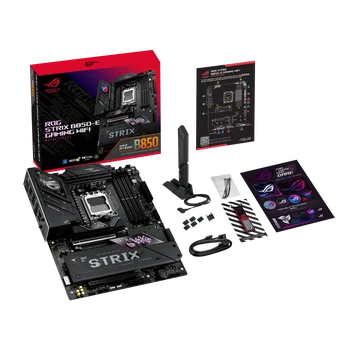 AS-US ROG STRIX B850-E GAMING WIFI ATX Desktop Gaming Motherboard AMD B850 DDR5 Ram PCIe 5.0 M.2 WIFI7 Gaming Motherboard