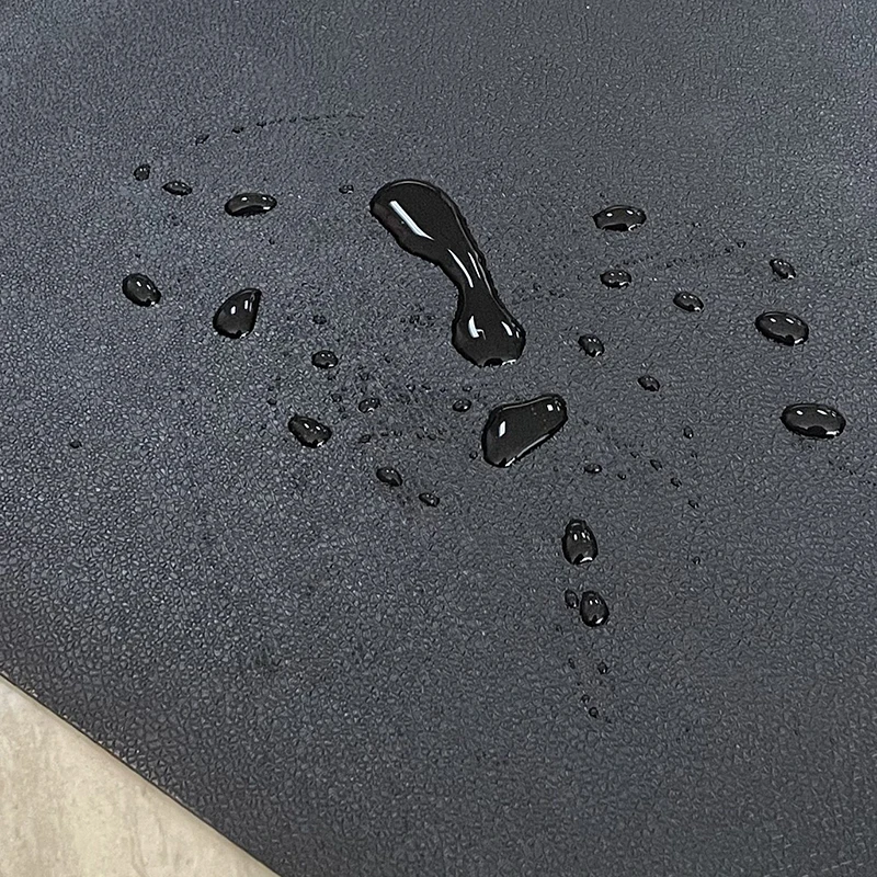 Factory Wholesale Modern PVC Washable Chair Mat for Hair Stylist Barber Shop Non-Slip Home Use details