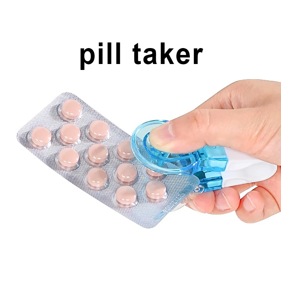 Оптовая продажа мини-пластиковые многофункциональные пилюли резаки для таблеток 3 в 1