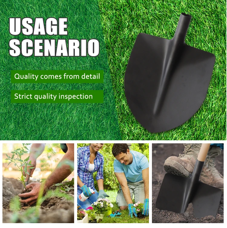 round  garden spade  shovel head-5